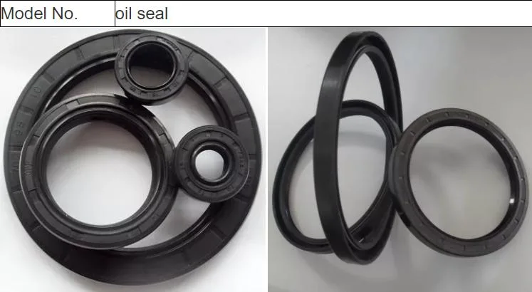 Rotary Shaft Oil Seal Mechanical Metric NBR Seals Tc NBR FKM Rubber Oilseal High Temperature Oil Seal Tc 25X47X7 NBR 50p