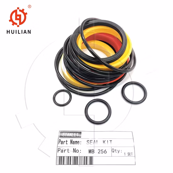 Ersatz-Stanley MB256 MB956 Bagger-Hydraulikhammer-Dichtungssatz-Öldichtungen